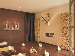 Entspannung pur mit Hirschgeweih aus der Rhön