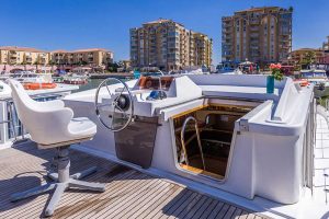 Das Modell P.1500R outside cabin