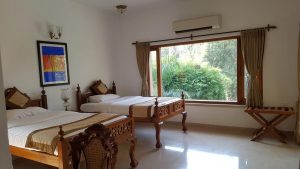 Doppelzimmer mit Klimaanlage