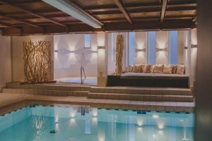 gemütlicher Pool im Kunzmann's