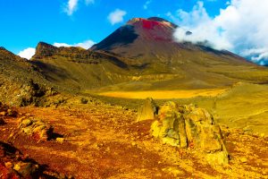 Mount Ngauruhoe in Tongariro Nationalpark