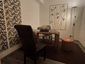 Konsulationsraum Wasantha Ayurveda