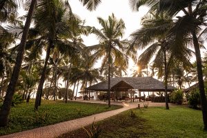 Neeleshwar Hermitage Restaurant am Strand