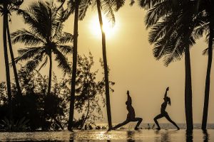 Privat Yoga am Abend Neeleshwar Hermitage